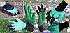 Садові рукавички Garden genie gloves з 4 наконечниками для риття землі, фото 5