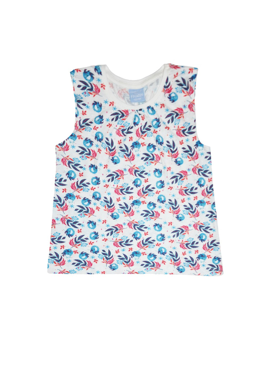 Майка на дівчинку 122-128 см Kaufland з квіточками