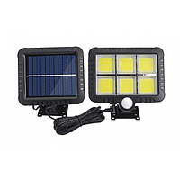 Уличный фонарь с датчиком движения Split Solar Wall Lamp на солнечной батарее GL-10cob