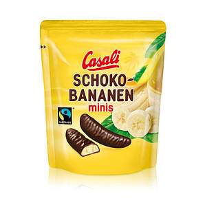 Суфле в шоколаді Casali Chocolate Bananas Mini без глютену, 110 г, 12 шт/ящ