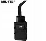 Сумка-підсумок для телефона документів Mil-Tec MOLLE Pocket Black 13492002, фото 4