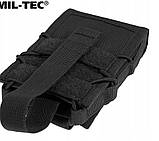 Сумка-підсумок для телефона документів Mil-Tec MOLLE Pocket Black 13492002, фото 9