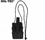 Сумка-підсумок для телефона документів Mil-Tec MOLLE Pocket Black 13492002, фото 6