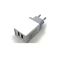 Адаптер Fast Charge AR 001 / 2 USB порта