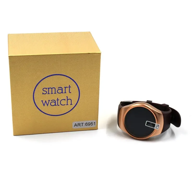 Годинник Smart watch Kingwear KW18 золоті
