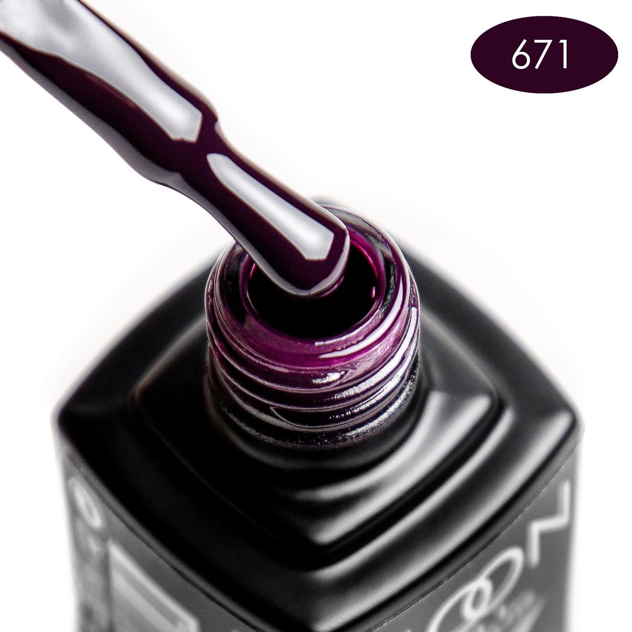 Гель лак MOON FULL Gel Polish, 8 ml. № 671