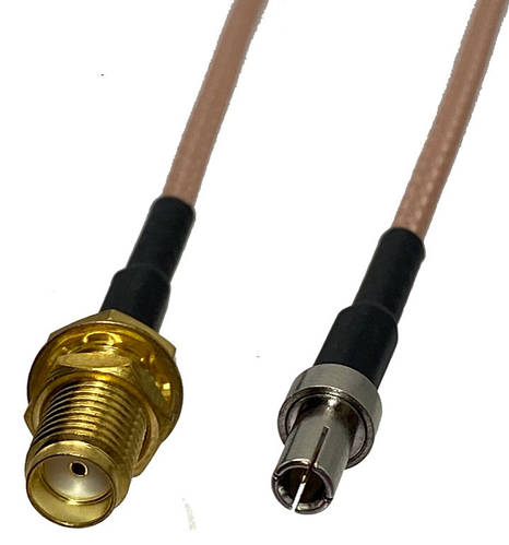 Купить Пигтейл Pigtail SMA мама мати female -TS9 SMA-TS9 RG316 Кабель ...