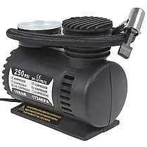Автомобільний компресор 250 psi 10-12Amp 25 л + насадки, фото 2