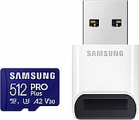 Карта памяти Samsung 512GB PRO Plus 180MB/s (Оригинал)