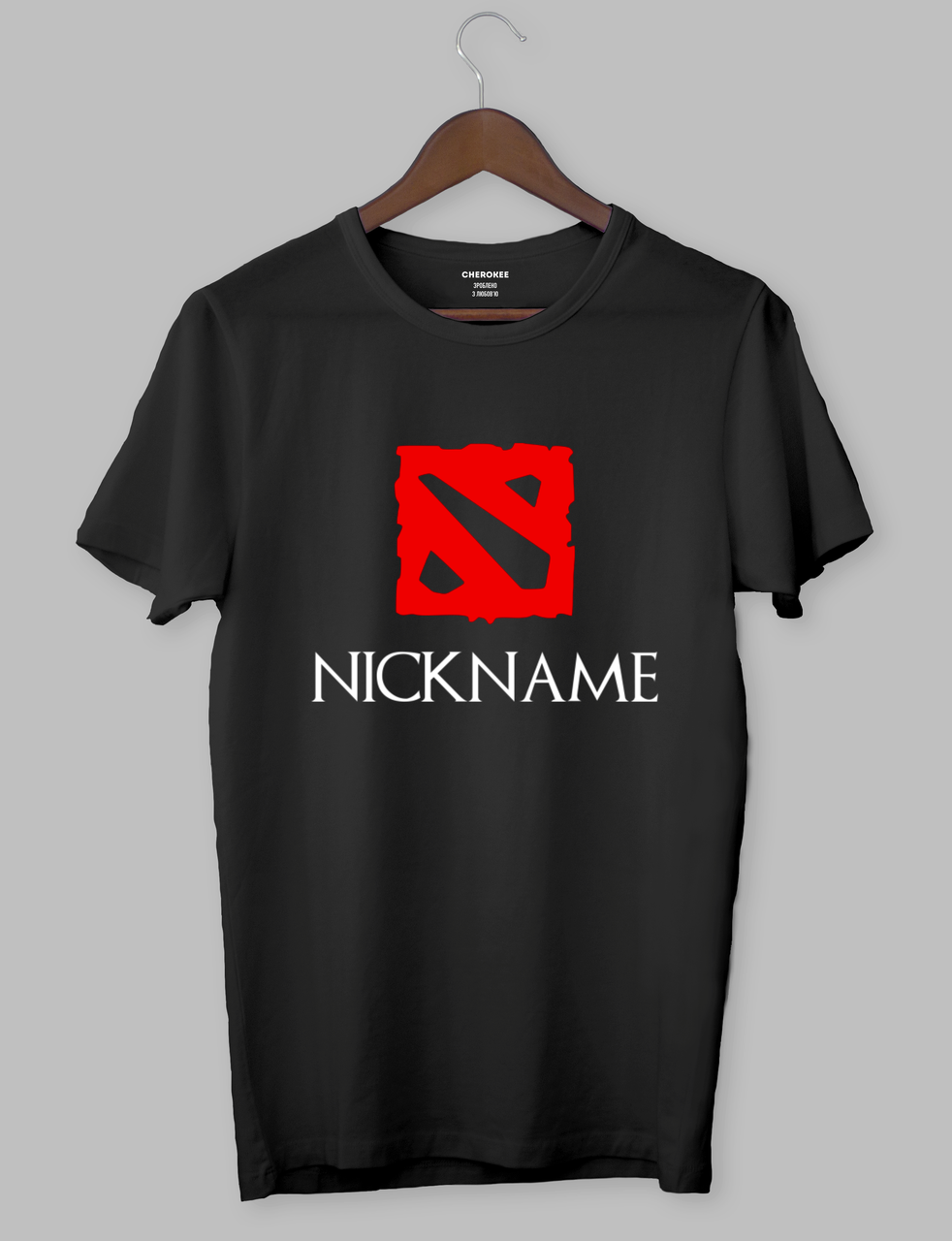 Футболка з оригінальним дизайном "Your nickname Dota2", фото 1