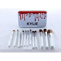 Профессиональные кисточки для макияжа Kylie Professional Brush Set 12 штук