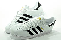 Білі кросівки Adidas Gazelle чоловічі Адідас Газелі, фото 5