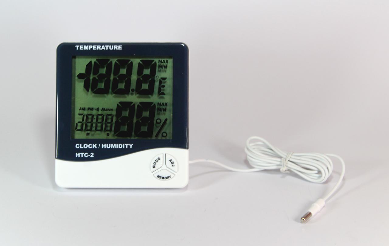 Термометр HTC-2 + выносной датчик температуры (120) yn. - фото 1 - id-p1921615448