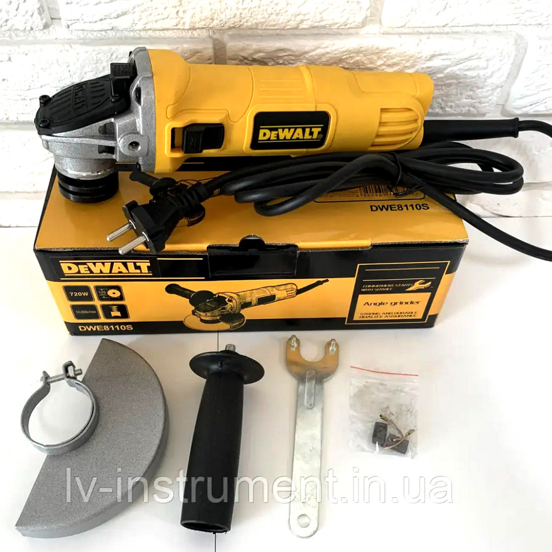 Машина Углошлифовальная Мощная, Мощная Бытовая Болгарка 720Вт/ 125мм ...