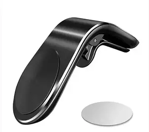 Автомобільний тримач для телефона в решітку повітроводу Magnetic Car Holder L103, фото 2
