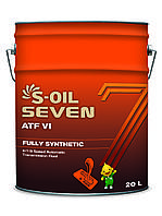 S-OIL SEVEN ATF VI трансмиссионное синтетическое, 20л