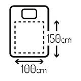 Електрична підкладкова ковдра, електропростирадло Camry CR 7416 150x100см. таймер, 5 рівнів нагріву, фото 4