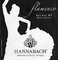 Струны для классической гитары Hannabach 827MT Flamenco Medium Tension