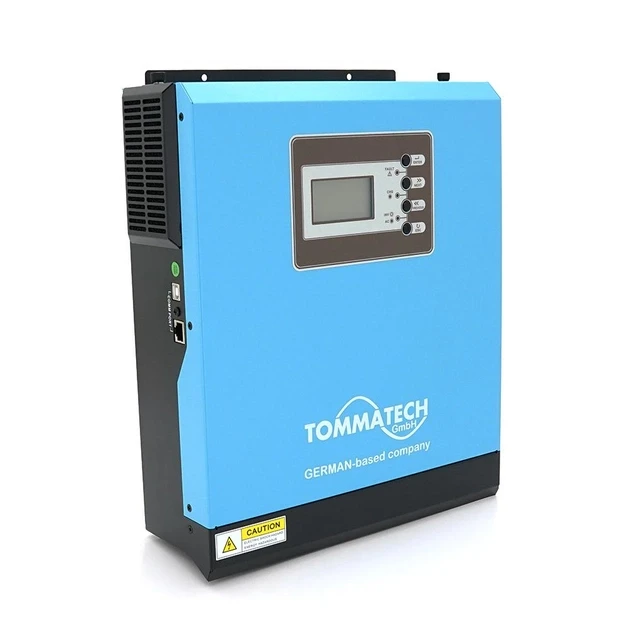 Гібридний інвертор з правильною синусоїдою ТоммаТек New 1K-12 1000W 12V