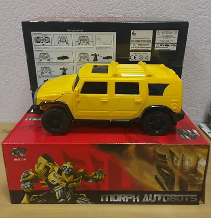 Машинка Робот трансформер на радіокеруванні HAMMER MORPH WARRIOR AUTOBOTS, фото 2