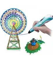 3D-ручка з LCD дисплеєм 3D Pen 2, фото 2