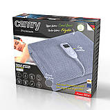 Електрична підкладкова ковдра, електропростирадло Camry CR 7416 150x100см. таймер, 5 рівнів нагріву, фото 6
