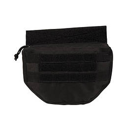 Підсумок-напашник Mil-Tec MOLLE DROP DOWN POUCH Black 13486302