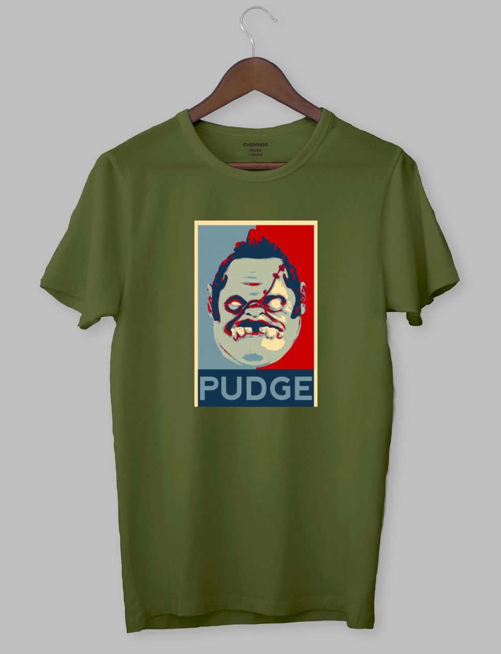 Футболка з дизайном "Pudge aka Obey"