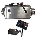 Автономний обігрівач для машини 12V 5000W з пультом ДК, фото 2