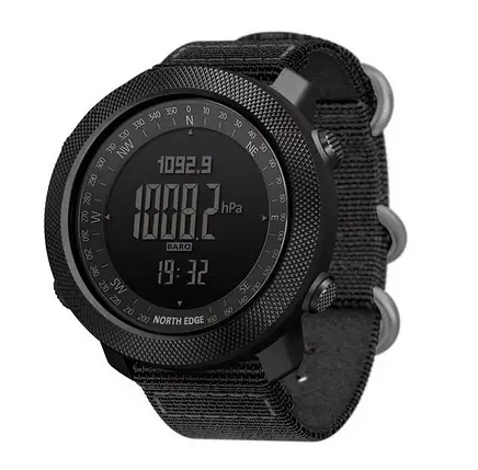 Часы North Edge Apache 3 Black (50мм), фото 1
