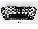 Решітка радіатора Audi A5 F5 2016-2020 стиль RS5 (Chrome), фото 3