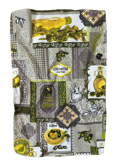 Вафельні кухонні рушники бавовна р.55см х36см. Від 6 шт. по 25 грн, фото 1