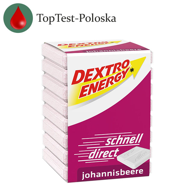 Dextro Energy Johannisbeere - быстрая глюкоза со вкусом и ароматом смородины, фото 1