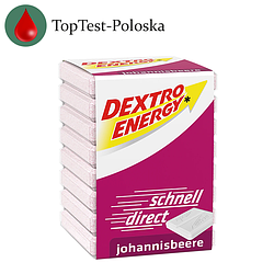 Dextro Energy Johannisbeere - быстрая глюкоза со вкусом и ароматом смородины