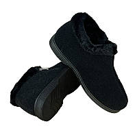 Бурки жіночі Dago бабуші чорні повстяні 20202-3