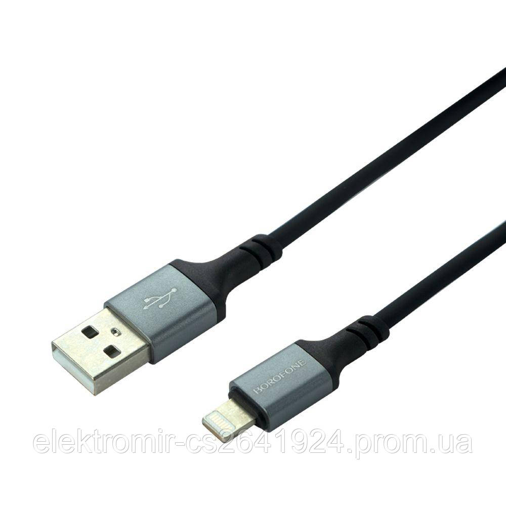 USB Borofone BX83 IP Silicone Lightning 2.4A