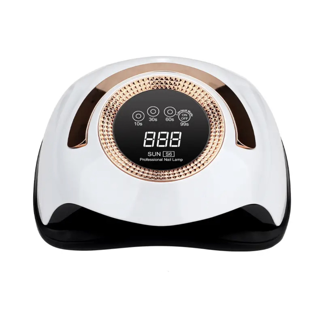 Професійна лампа UV/LED Sun S6 біла для сушіння гель-лаку з ручкою, 168 Вт., фото 1