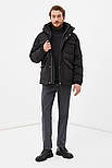 Зимовий чоловічий пуховик Finn Flare FWB21006-200 чорний XL, фото 3