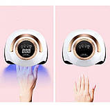 Професійна лампа UV/LED Sun S6 для сушіння гель-лаку з ручкою, 168 Вт., фото 7
