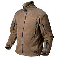 Куртка теплая тактическая флисовая LIBERTY - Double Fleece, Coyote, Helikon-Tex, теплый флис койот для ВСУ
