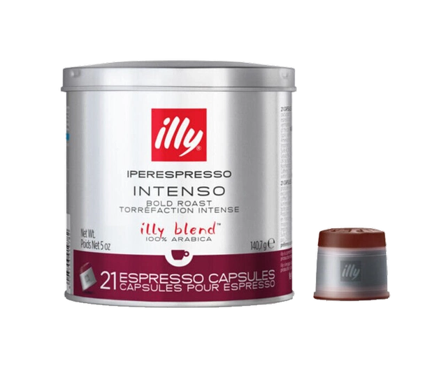 Кава в капсулах illy IperEspresso Intenso 21 шт Італія Міцний іллі айпер