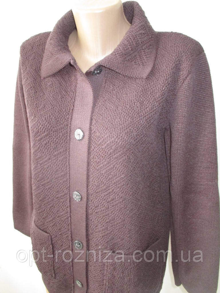 Теплі в'язані кофти для жінок, фото 1
