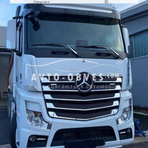 Накладки на зеркала Mercedes Actros MP4 MP5 - тип: на нижнюю частицу - фото 4 - id-p1921751469