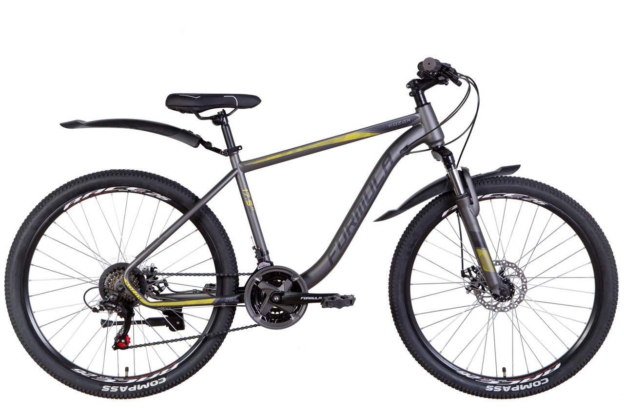 Велосипед ST 26" Formula KOZAK AM DD рама 17.5" мокрий асфальт