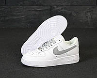 Женские Кроссовки Nike Air Force 1 Low White Reflective 36-37-38-38.5-39-40