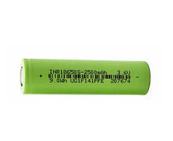 Аккумулятор 18650 EVE 3.6V 2500mAh/9Wh 3C (INR18650S-2500mAh) Li-ion