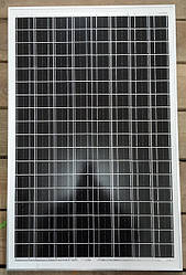 Сонячна панель SOLAR PANEL RB-SL80/ 88,5х54 см/індикація V і A/верх скло, рамка алюміній