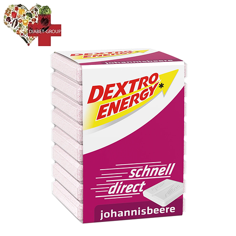 Dextro Energy Johannisbeere — швидка глюкоза зі смаком і ароматом смородини, фото 1
