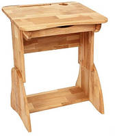 Дитяча парта трансформер Ростишка каркас дерево бук, ширина 60 см (Mobler TM)