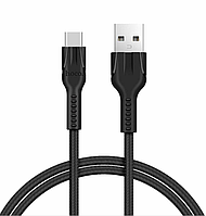 Кабель HOCO Benay USB Type-C 2.4 A 1m Black (U31)